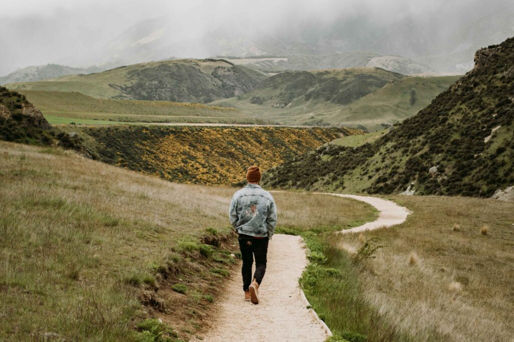 Mindful walking for anxiety relief